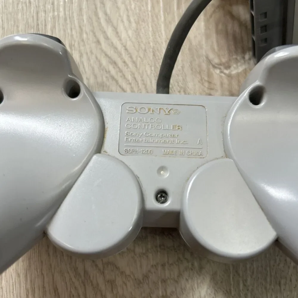 Official Sony PS1 Controller OEM PlayStation 1 DualShock Analog Tested SCPH-1200
